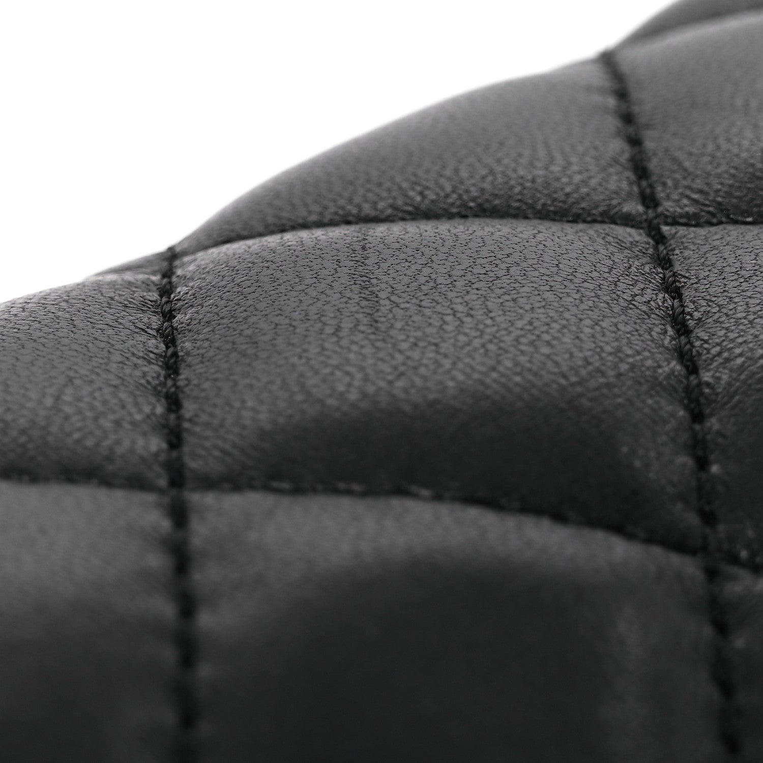 Chanel Lambskin Quilted Fold Up Again Clutch Black 15 of 15