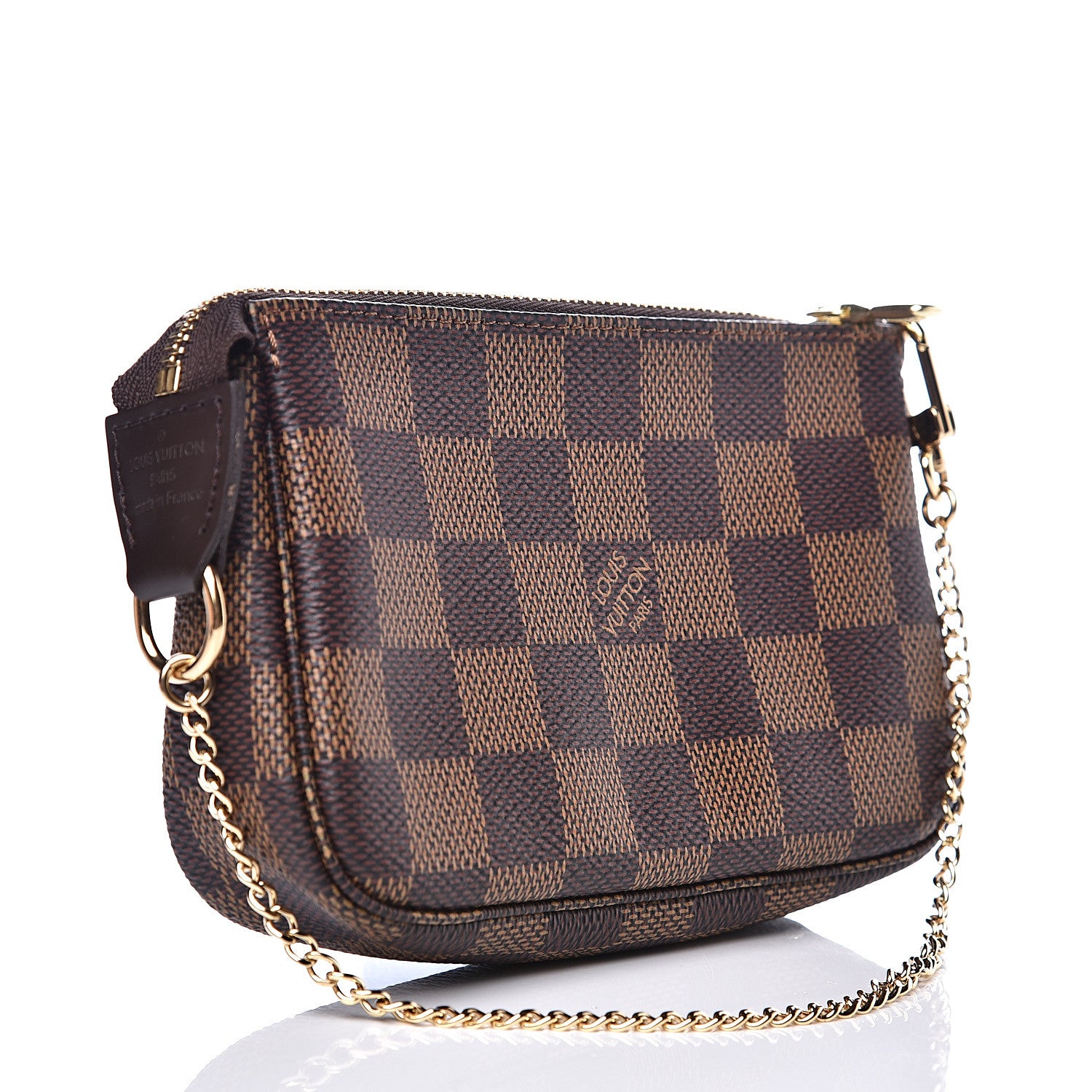 Louis Vuitton Damier Ebene Mini Pochette Accessories 2 of 7
