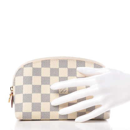 Louis Vuitton Damier Azur Cosmetic Pouch 2 of 10