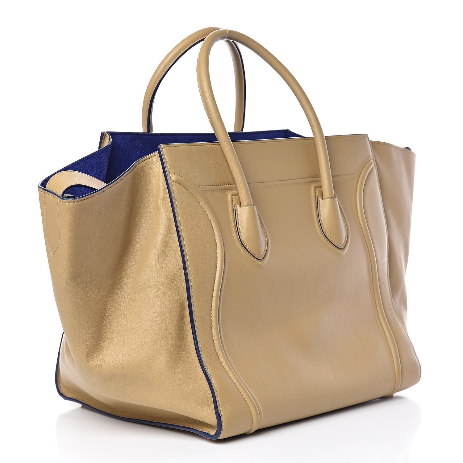Celine Smooth Calfskin Medium Phantom Luggage Sand 3 of 13