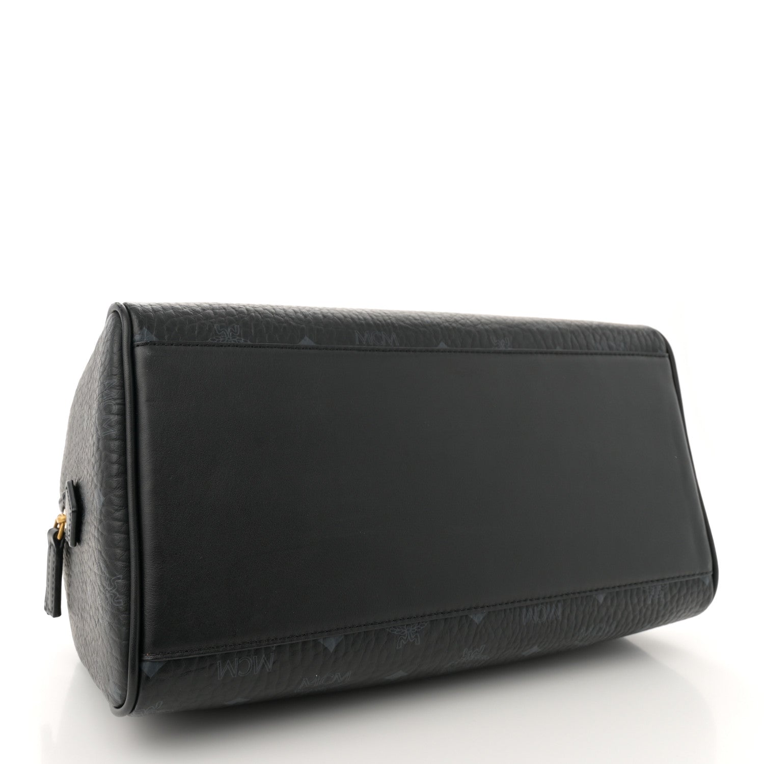 MCM Visetos Medium Ella Boston Bag Black 4 of 10