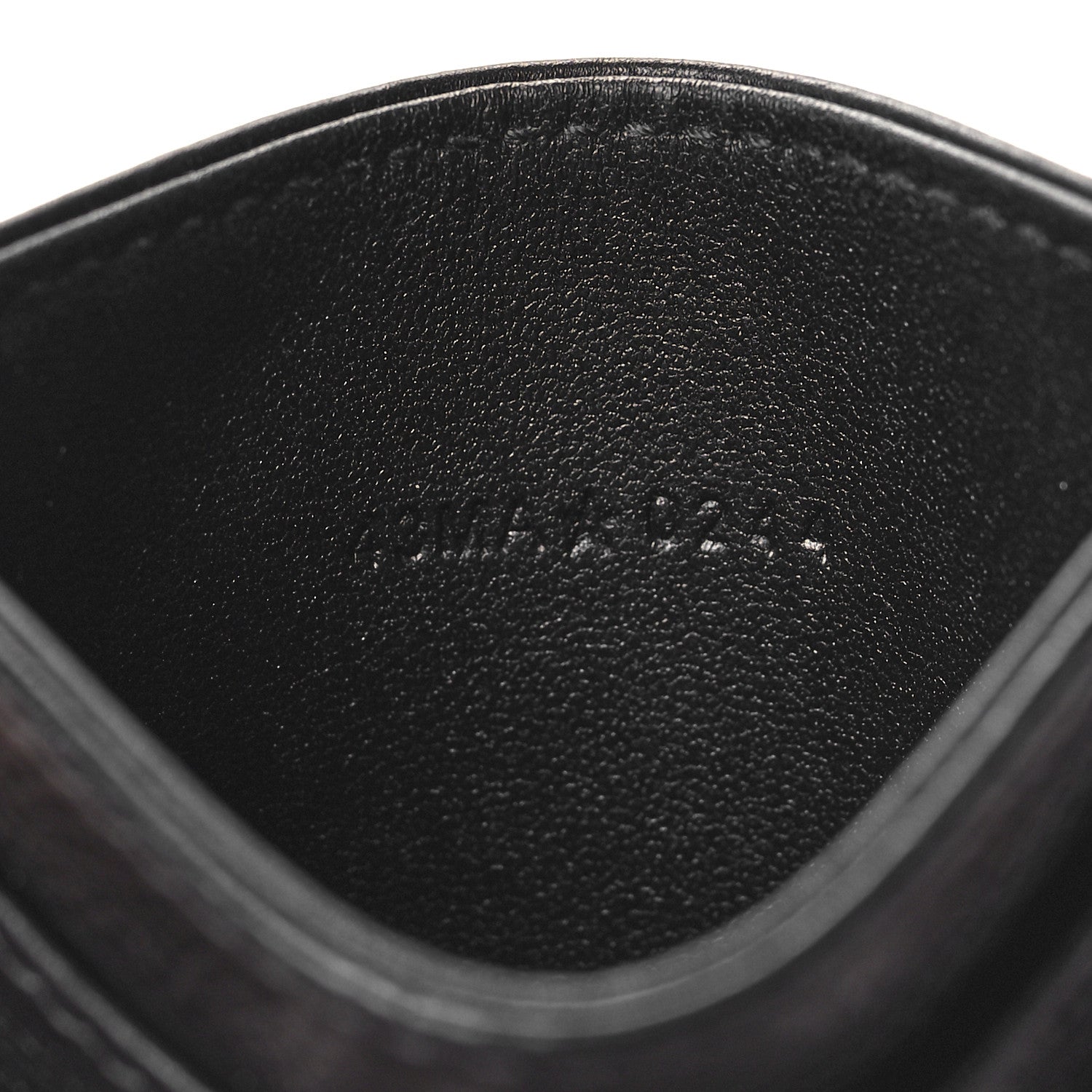 Christian Dior Calfskin Cannage Dioramour Caro Five-Slot Card Holder Black 7 of 7