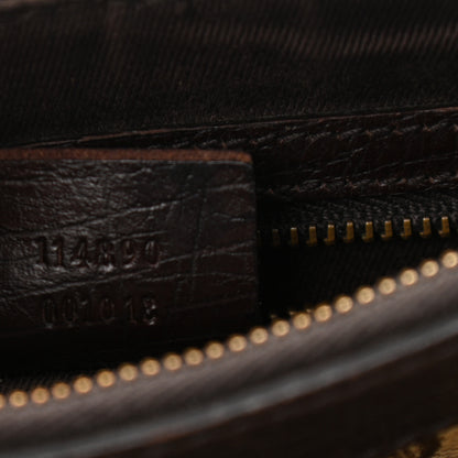 Gucci Monogram Horsebit Hobo Brown 7 of 12