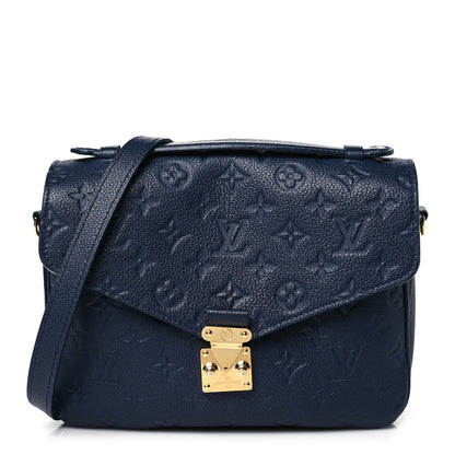 Louis Vuitton Empreinte Pochette Metis Navy 1 of 10