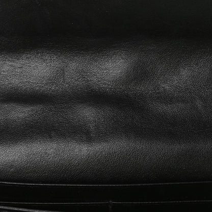 Gucci Calfskin Matelasse Aria GG Marmont Chain Wallet Black 6 of 10