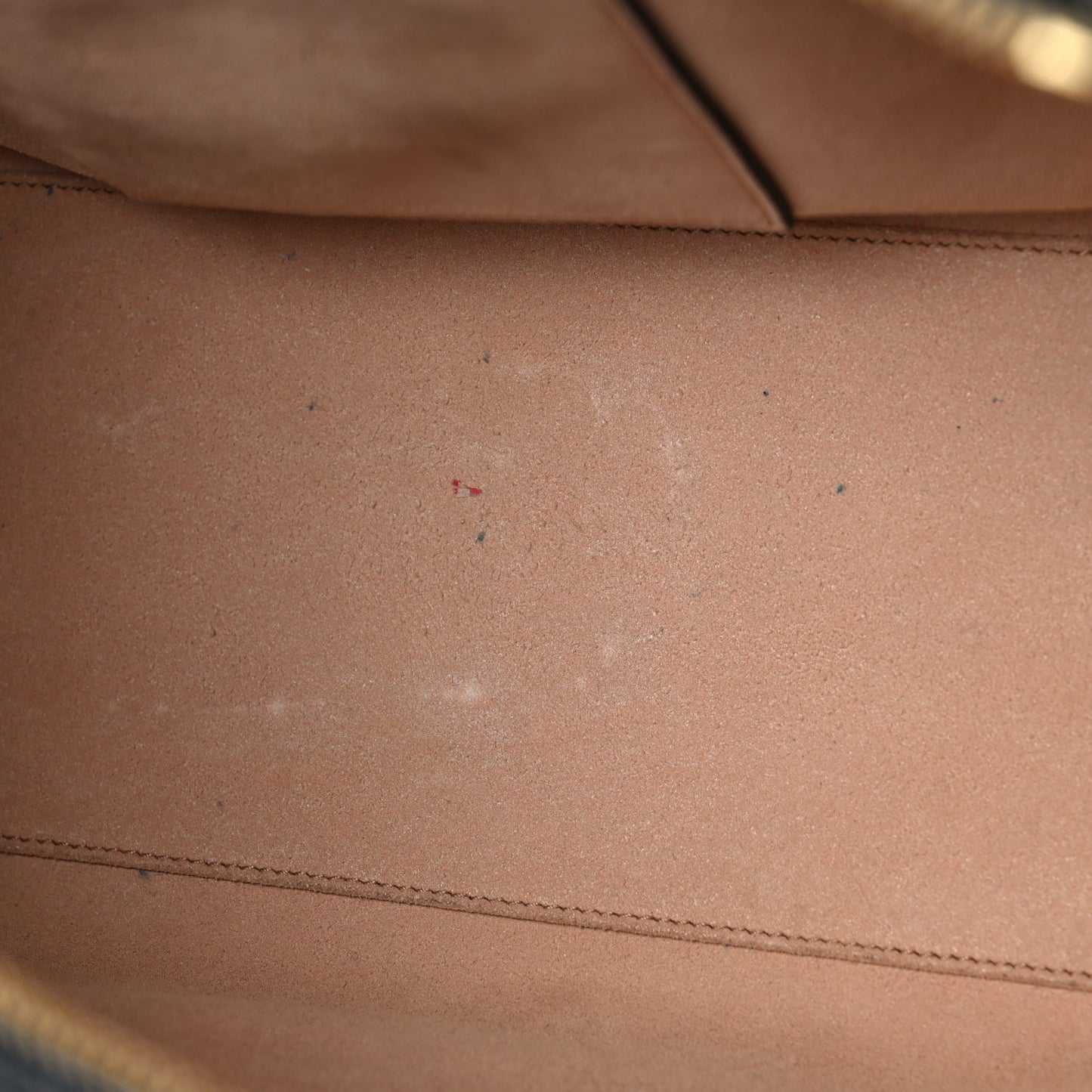 Suede Patent GG Web Medium Ophidia Tote Bag Black