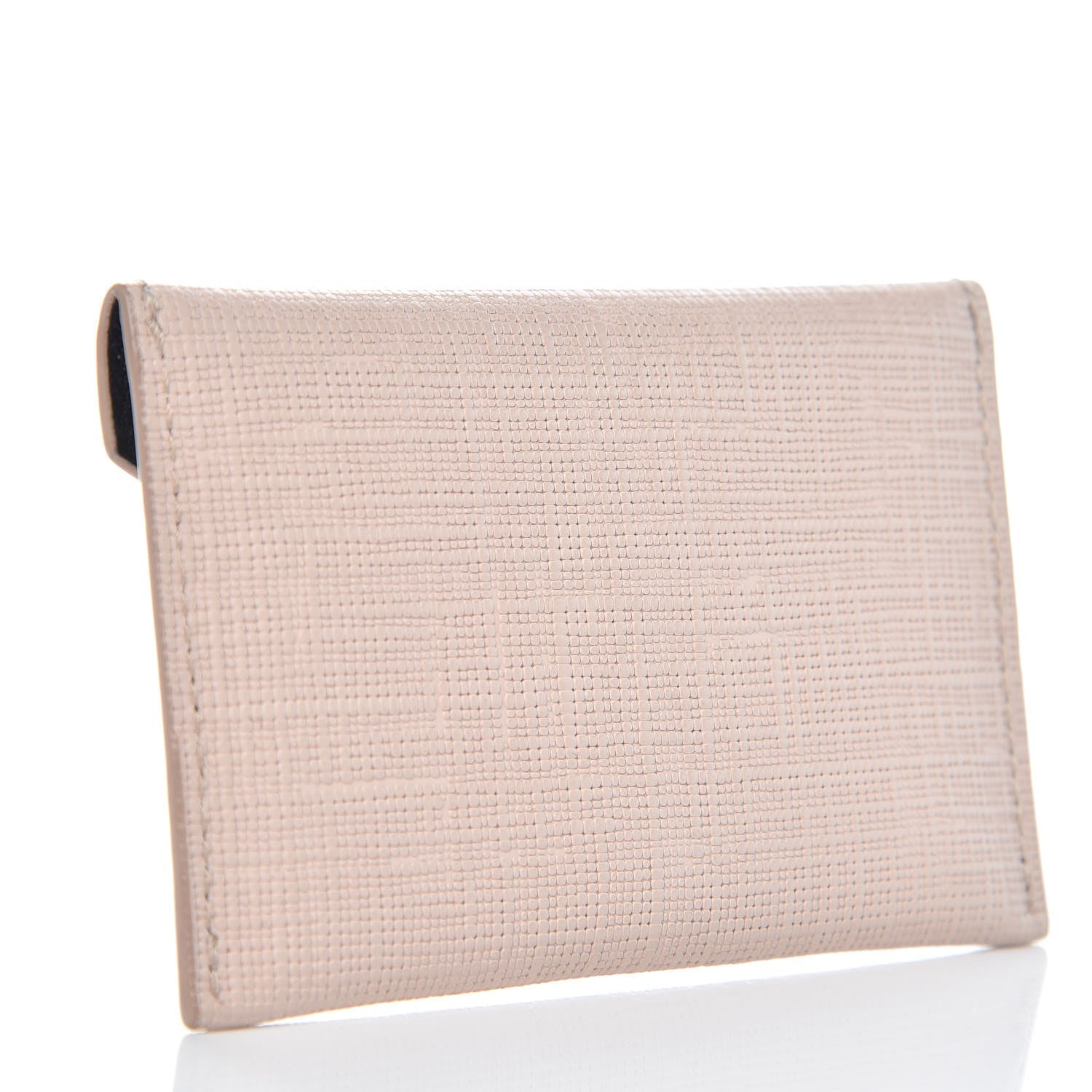 Alexander McQueen Calfskin Skull Envelope Card Holder Teint 3 of 7