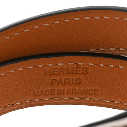 Hermes Box Kelly Double Tour Bracelet T2 Black 4 of 5