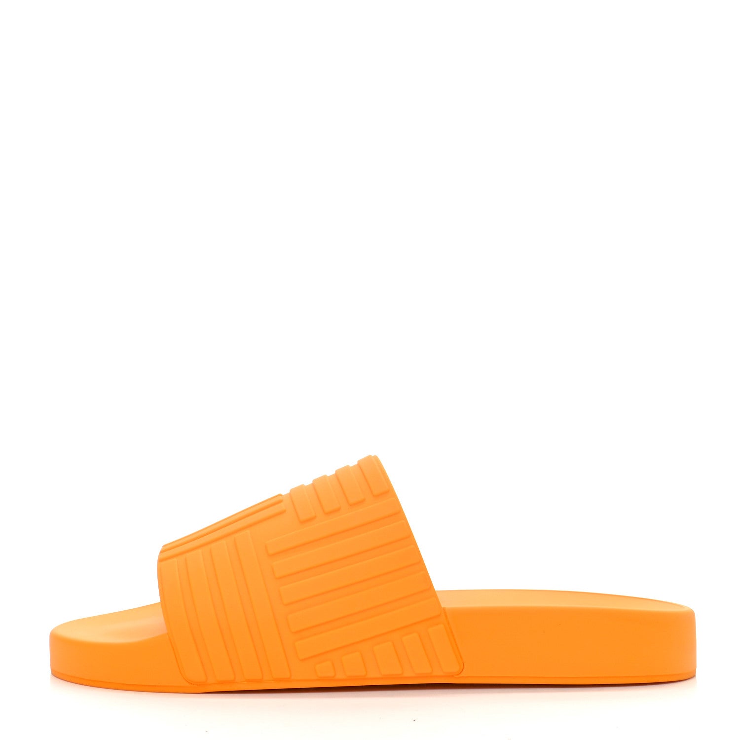 Bottega Veneta Rubber The Slider Sandals 40 Tangerine 1 of 8