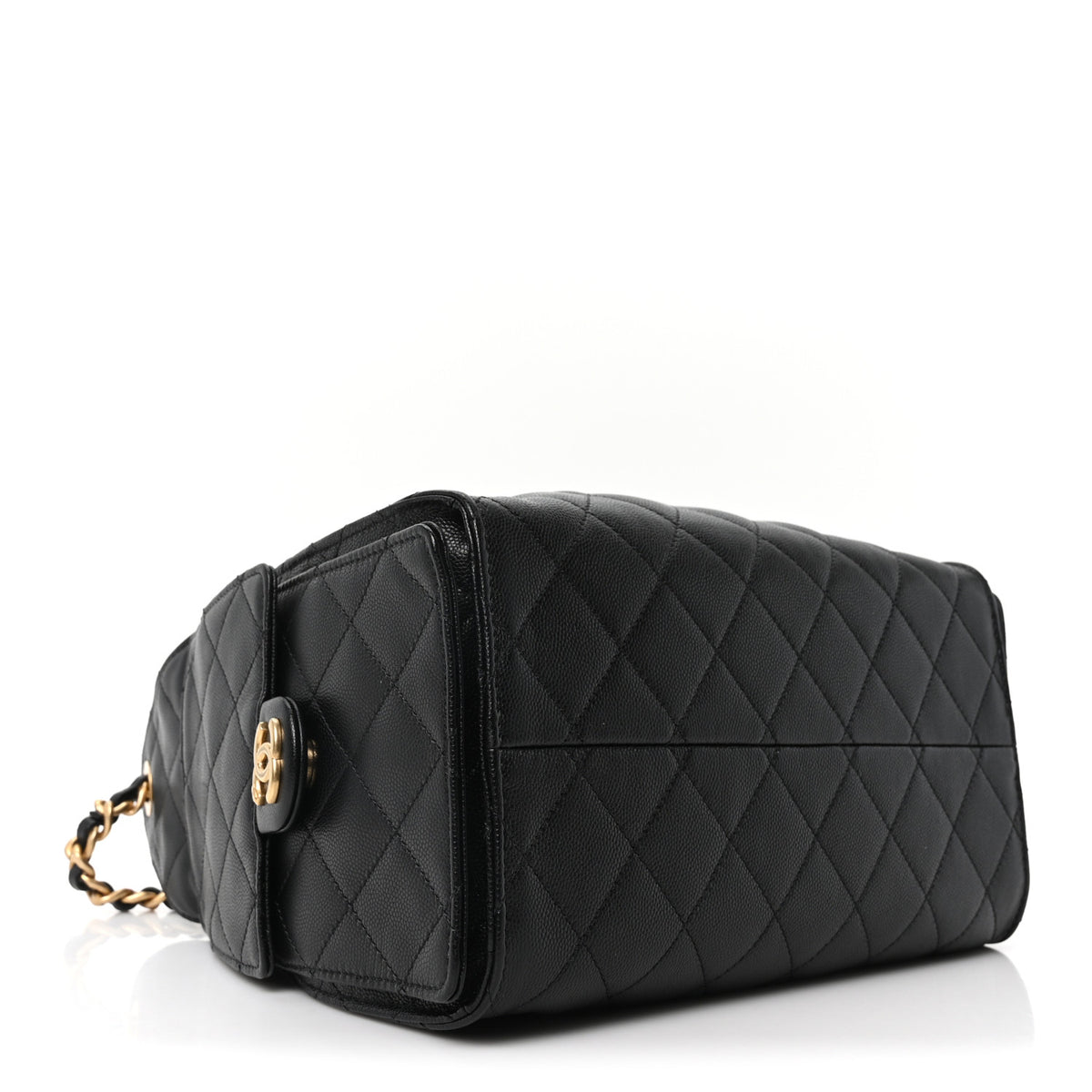 Chanel Caviar Quilted Small Chanel 25 Handbag Black 4 of 10