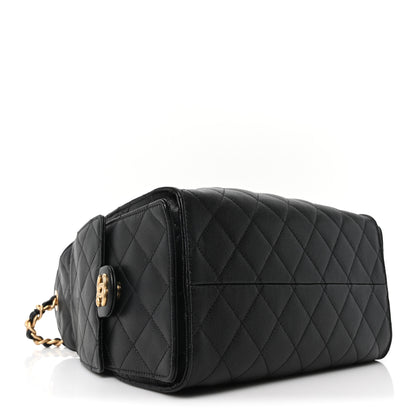 Chanel Caviar Quilted Small Chanel 25 Handbag Black 4 of 10