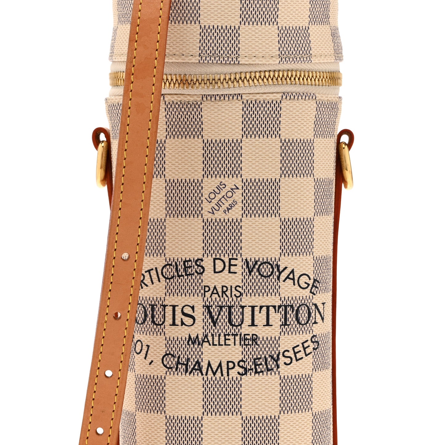 Damier Azur Bottle Holder