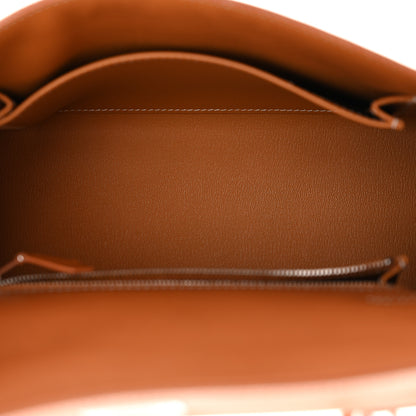 Hermes Vache Natural Kelly Sellier 25 Natural Sable 5 of 10