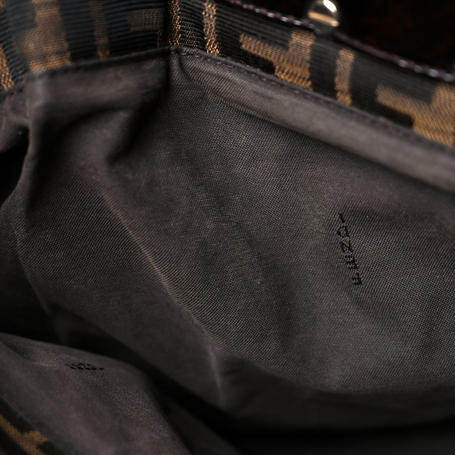 Fendi Zucca Mia Tote Tobacco 13 of 18