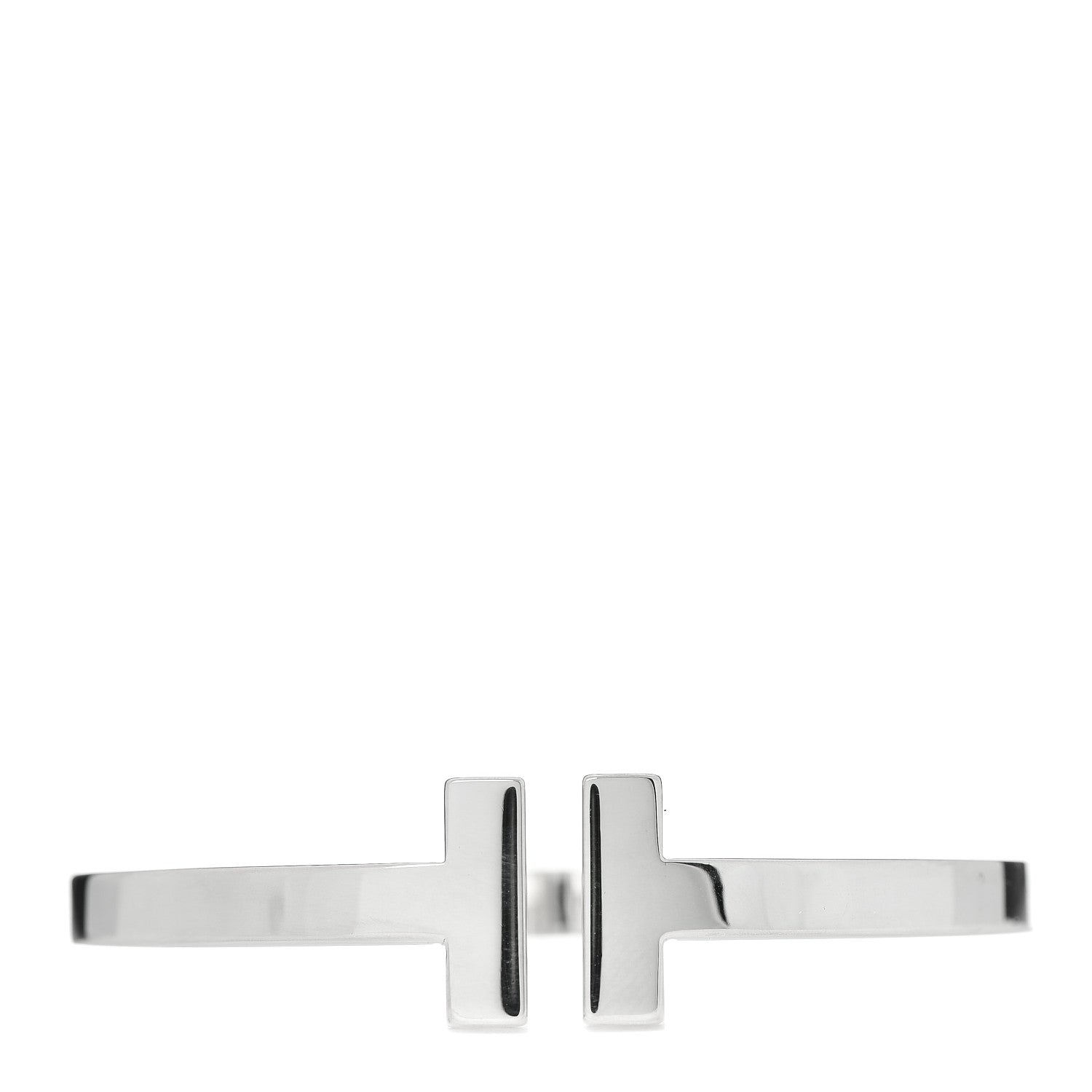 Tiffany Sterling Silver T Square Bracelet 1 of 4