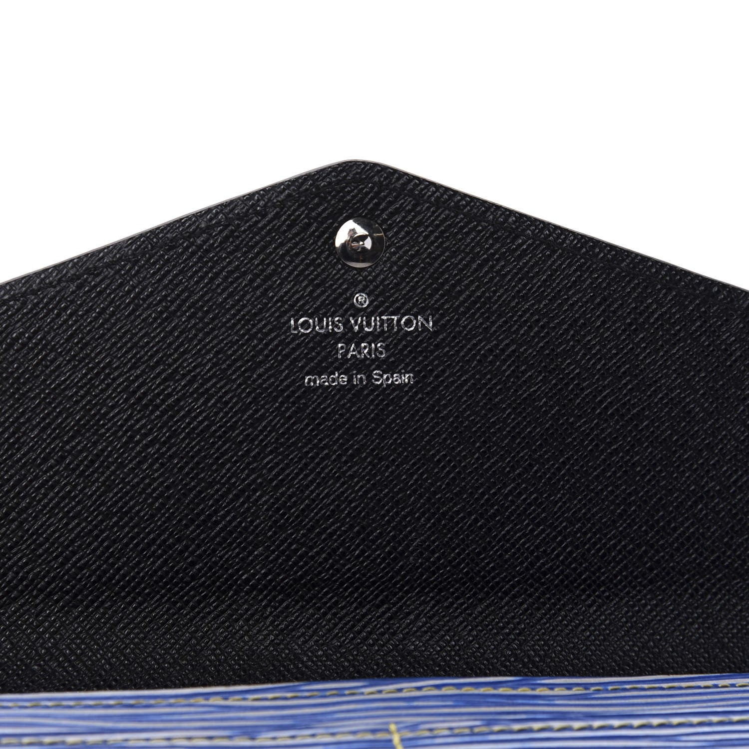 Louis Vuitton Epi Sarah Wallet NM Denim Light 8 of 8