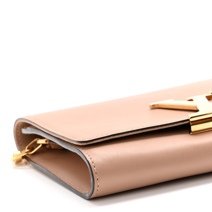 Louis Vuitton Calfskin Chain Louise Nude 9 of 10