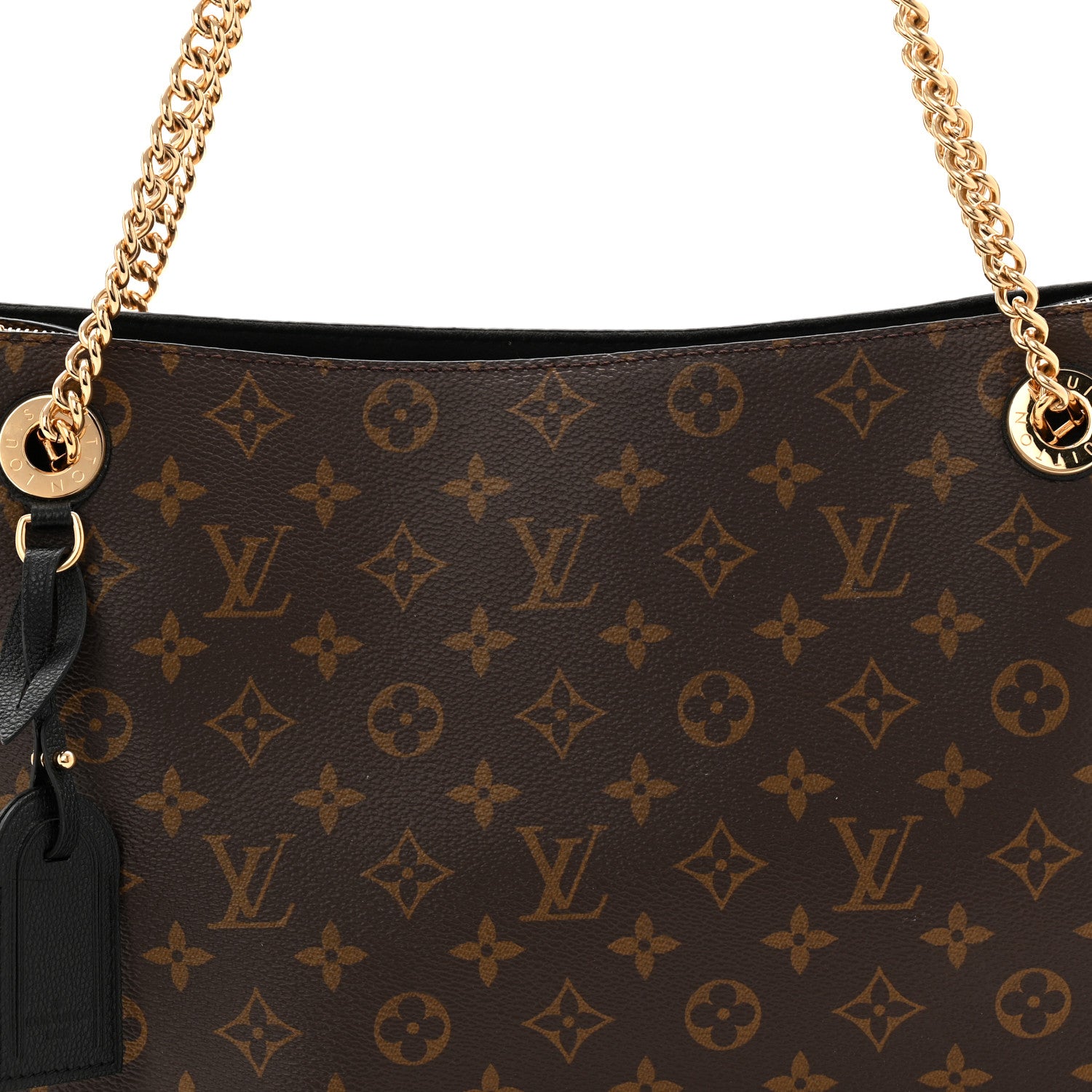 Louis Vuitton Monogram Surene MM Black 8 of 10