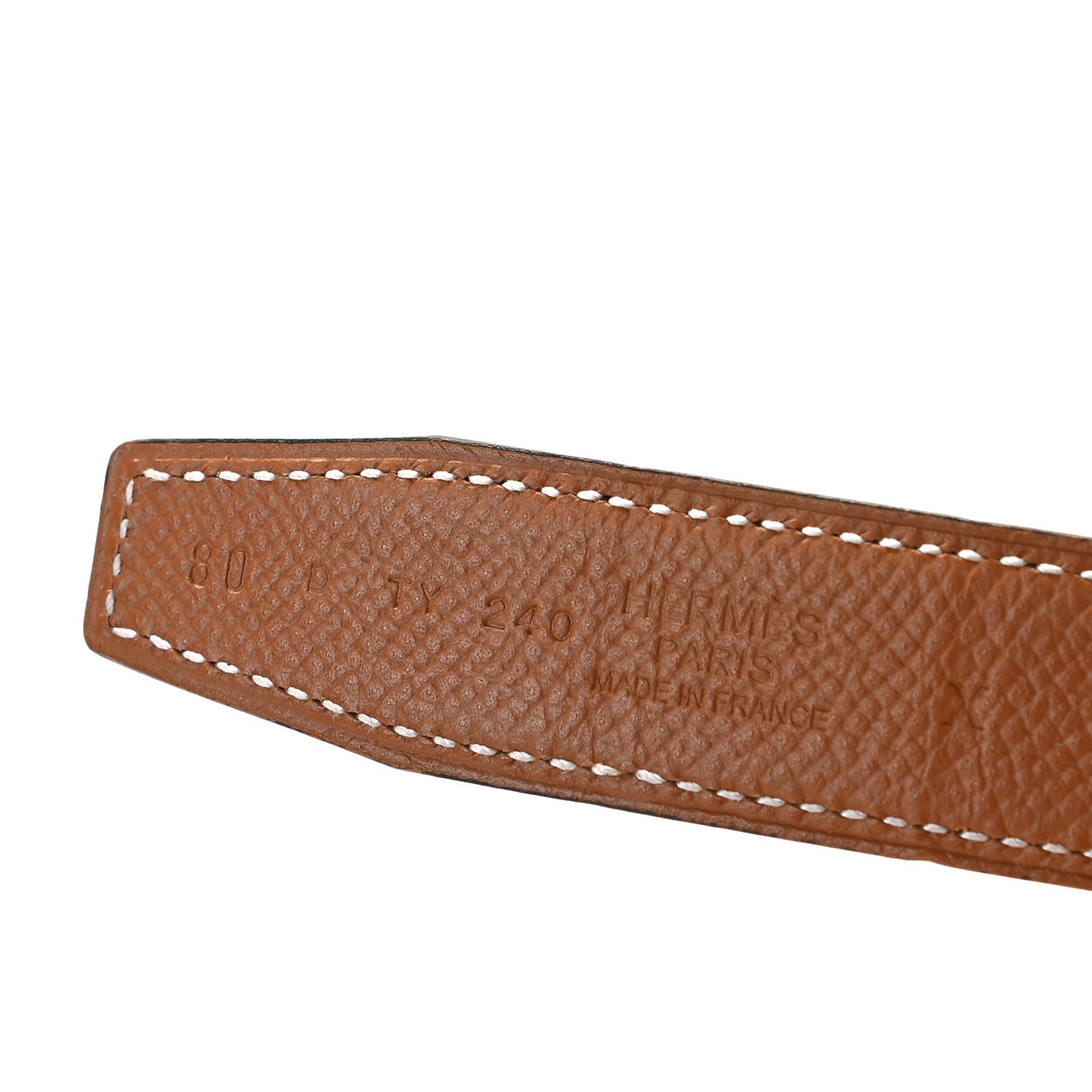 Swift Epsom 24mm Mini Belt 80 Black Gold