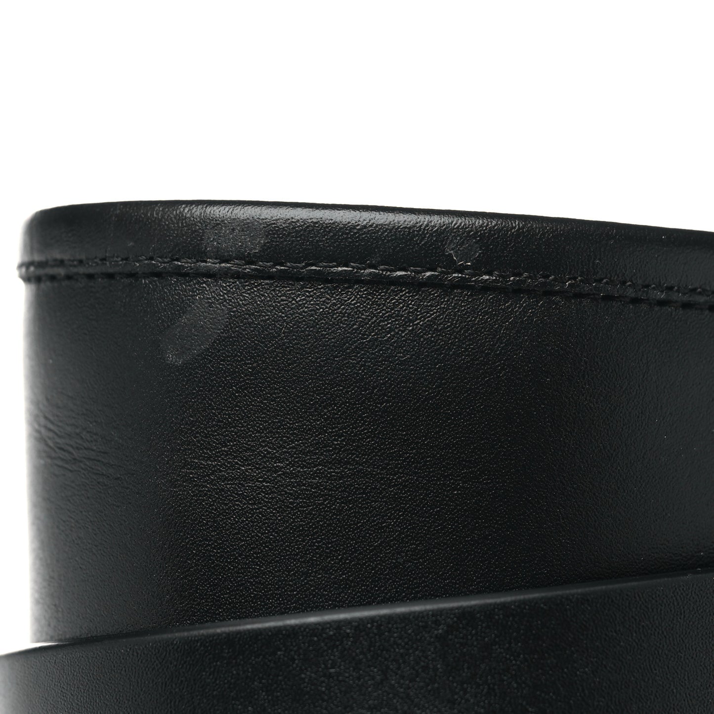 Soft Calfskin Empreinte High Boot 38 Black