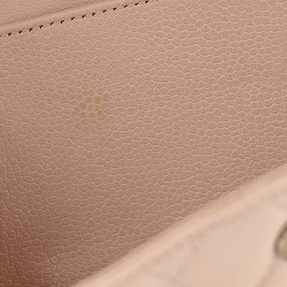 Chanel Caviar Quilted Medium Double Flap Light Pink 11 of 11