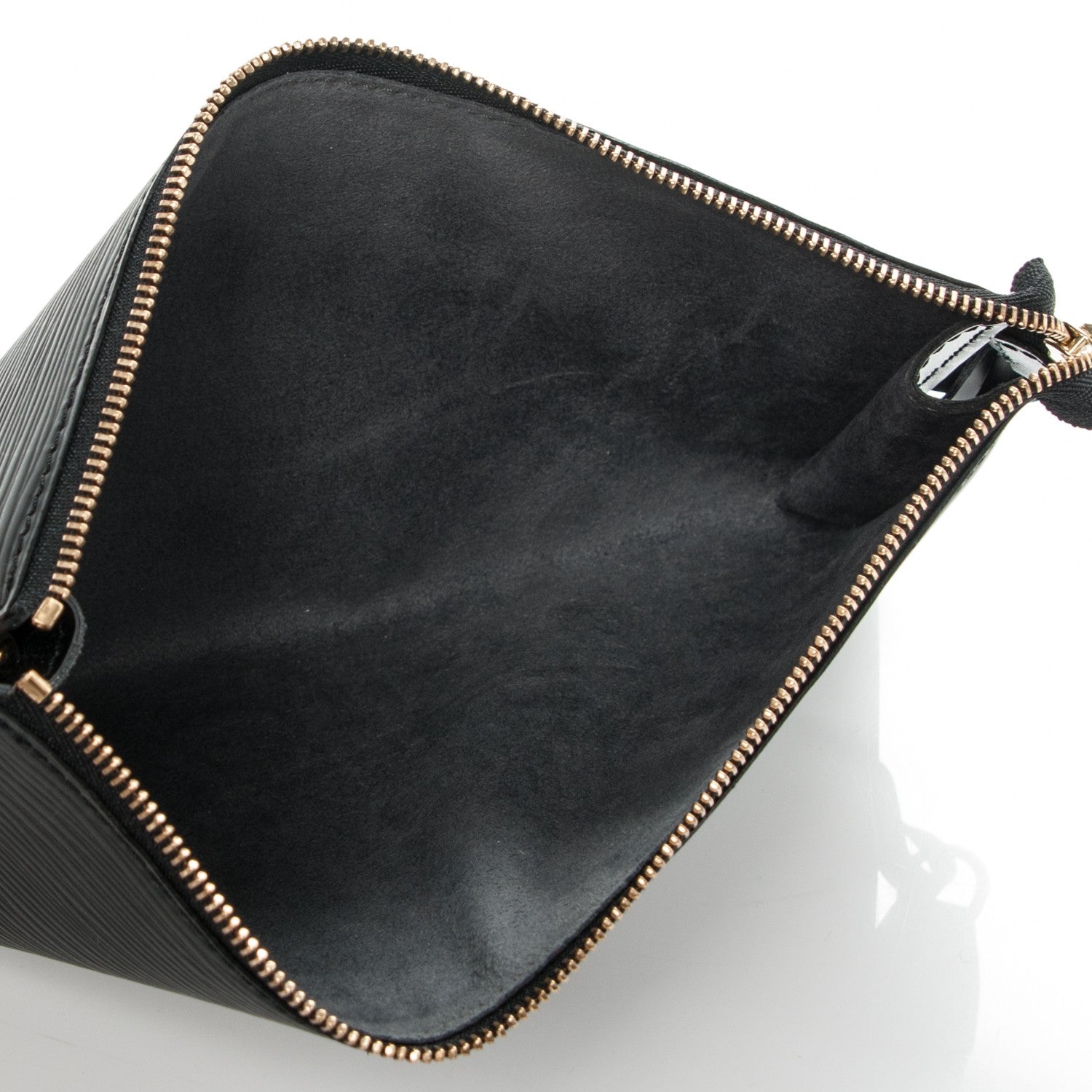 Louis Vuitton Epi Pochette Accessories 24 Black 5 of 7