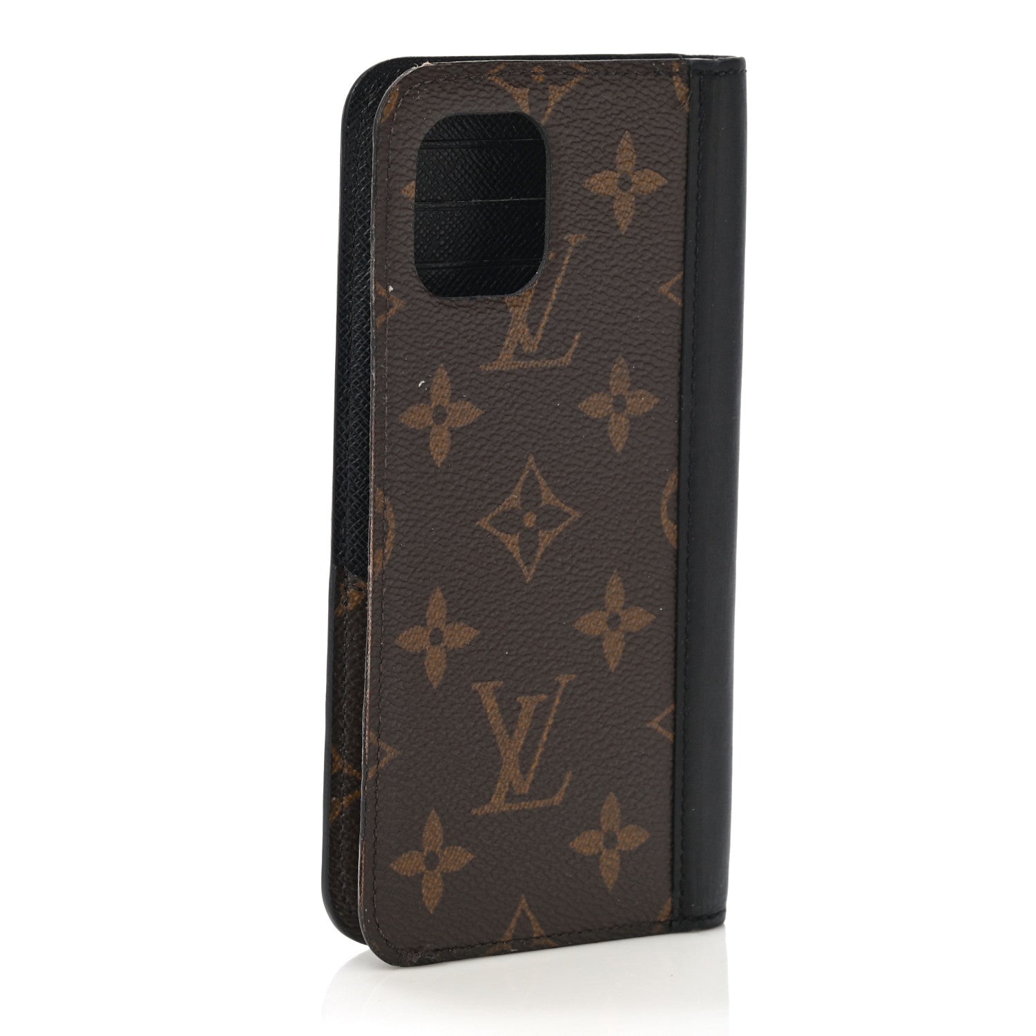 Louis Vuitton Monogram iPhone 11 Folio Case Black 2 of 10