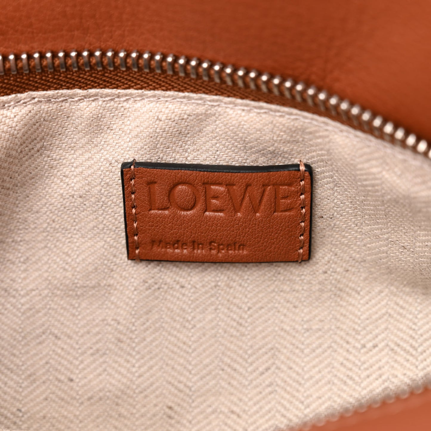 Calfskin Small Puzzle Bag Tan