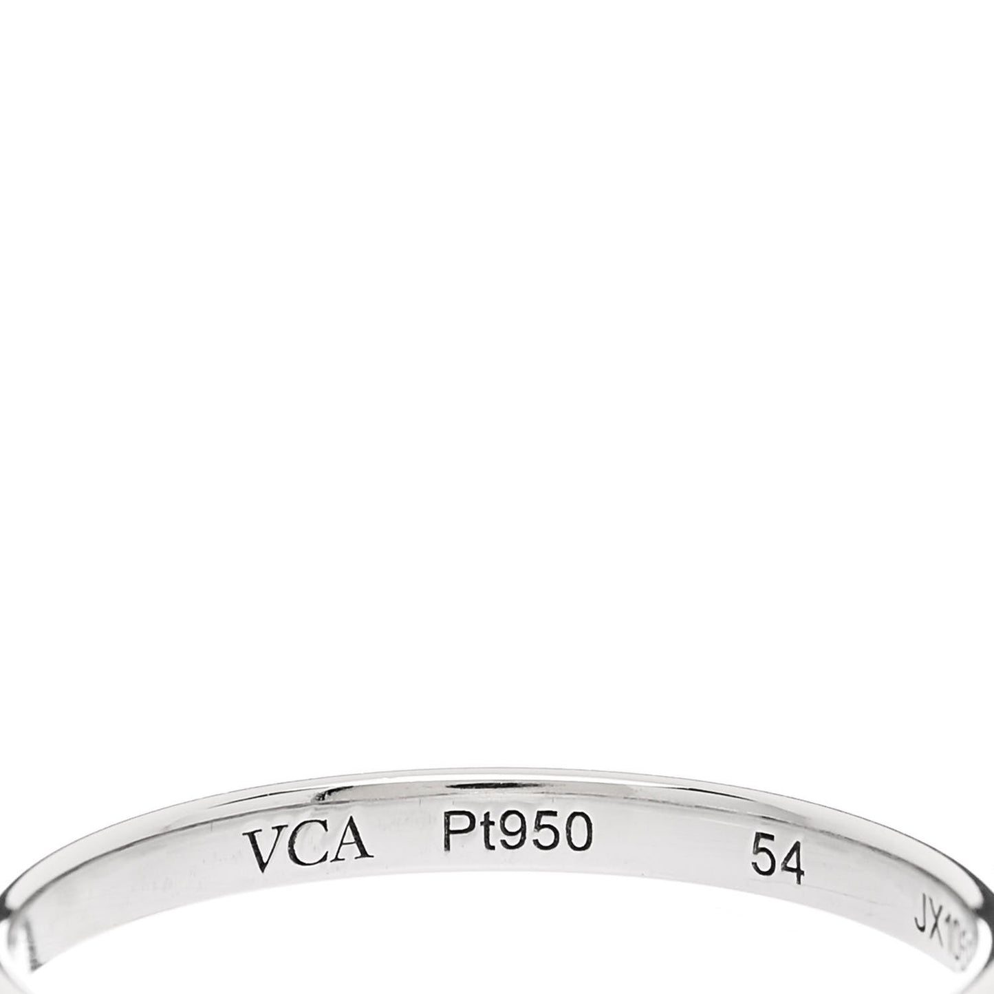 Platinum 2mm Tendrement Wedding Band Ring 54 6.75