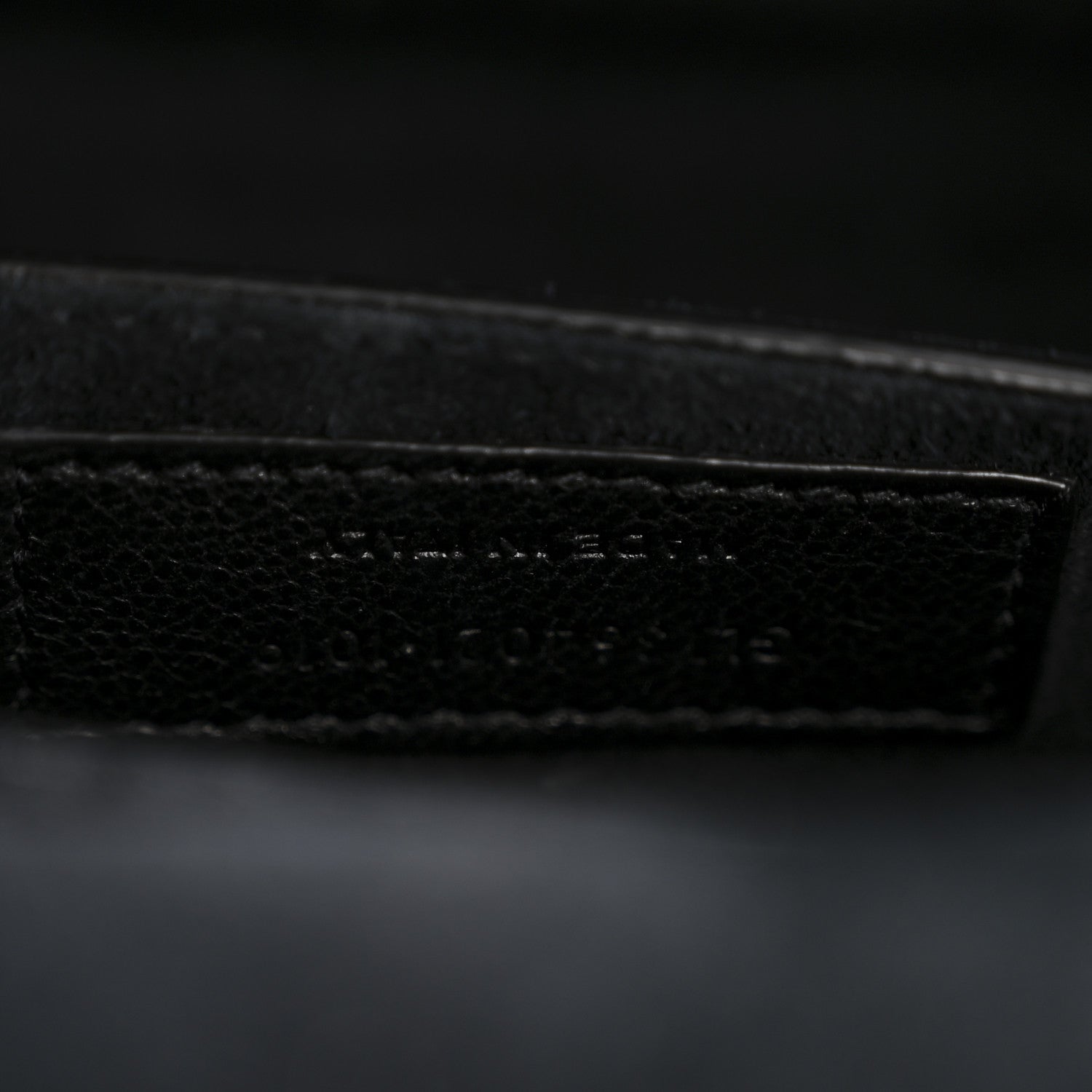 Saint Laurent Metallic Grain De Poudre Medium Classic Monogram Kate Satchel Dark Lead 7 of 13