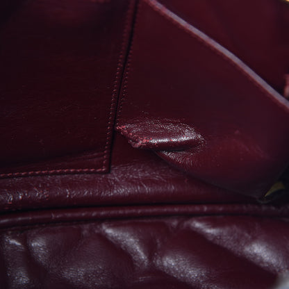 Chanel Aged Calfskin Quilted Large Reissue Camera Case Black 10 of 11