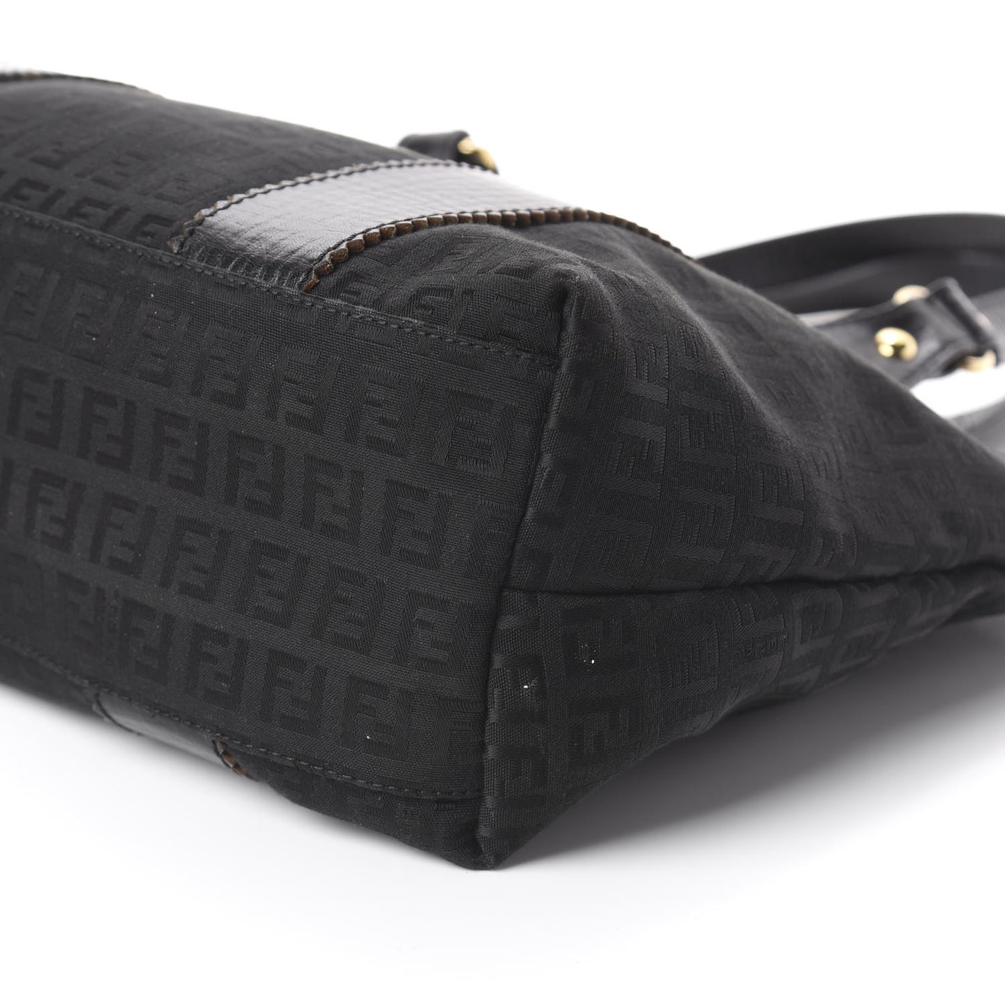 Zucchino Vitello Shopping Tote Black