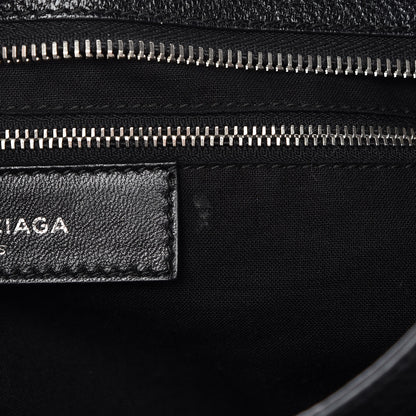 Balenciaga Chevre Silver Metallic Edge Hardware City Black 9 of 13