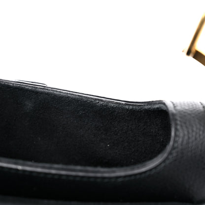 Christian Dior Grained Calfskin Mini Saddle Bag Black 10 of 10