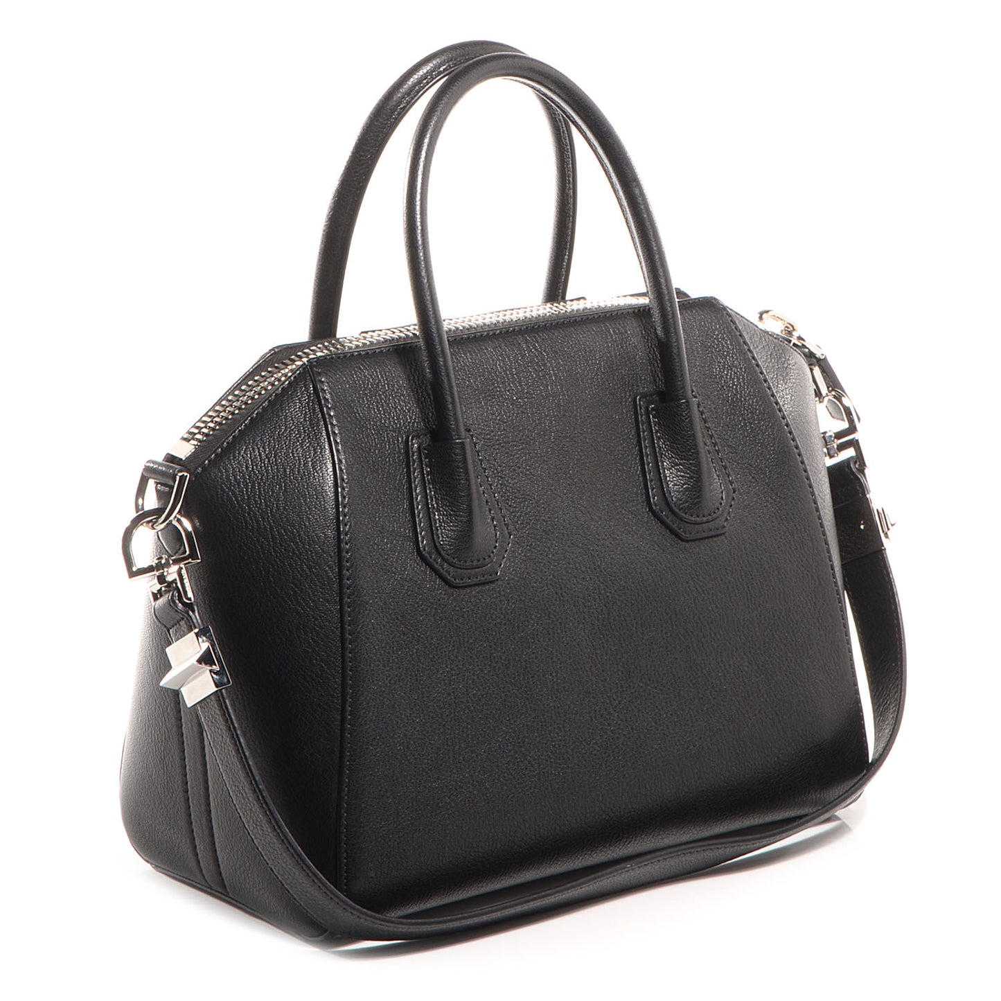 Sugar Goatskin Small Antigona Black
