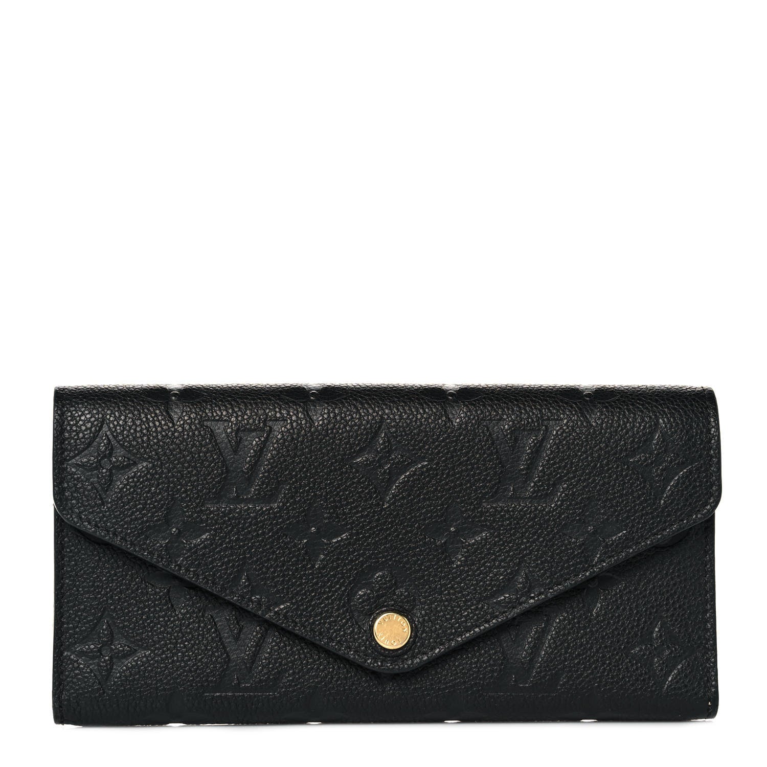 Louis Vuitton Empreinte Josephine Wallet Black 2 of 10