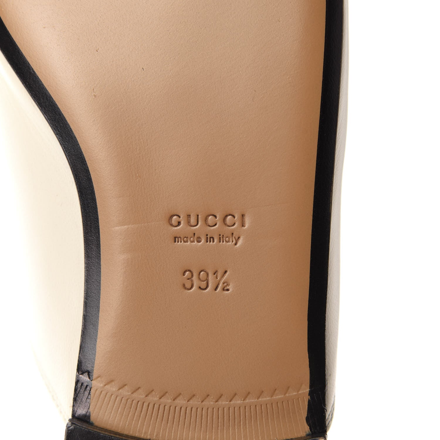 Gucci Malaga Kid Womens Princetown Slippers 39.5 Mystic White 7 of 10
