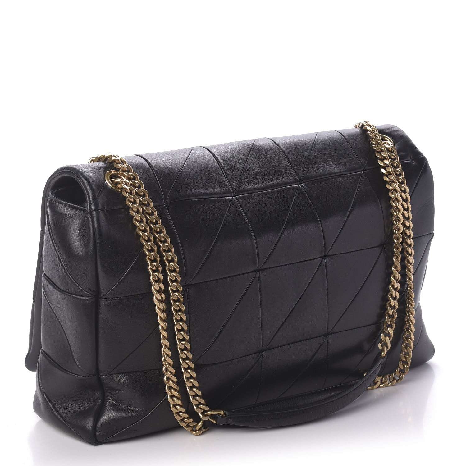 Saint Laurent Lambskin Patchwork Monogram Large Jamie Black 3 of 9