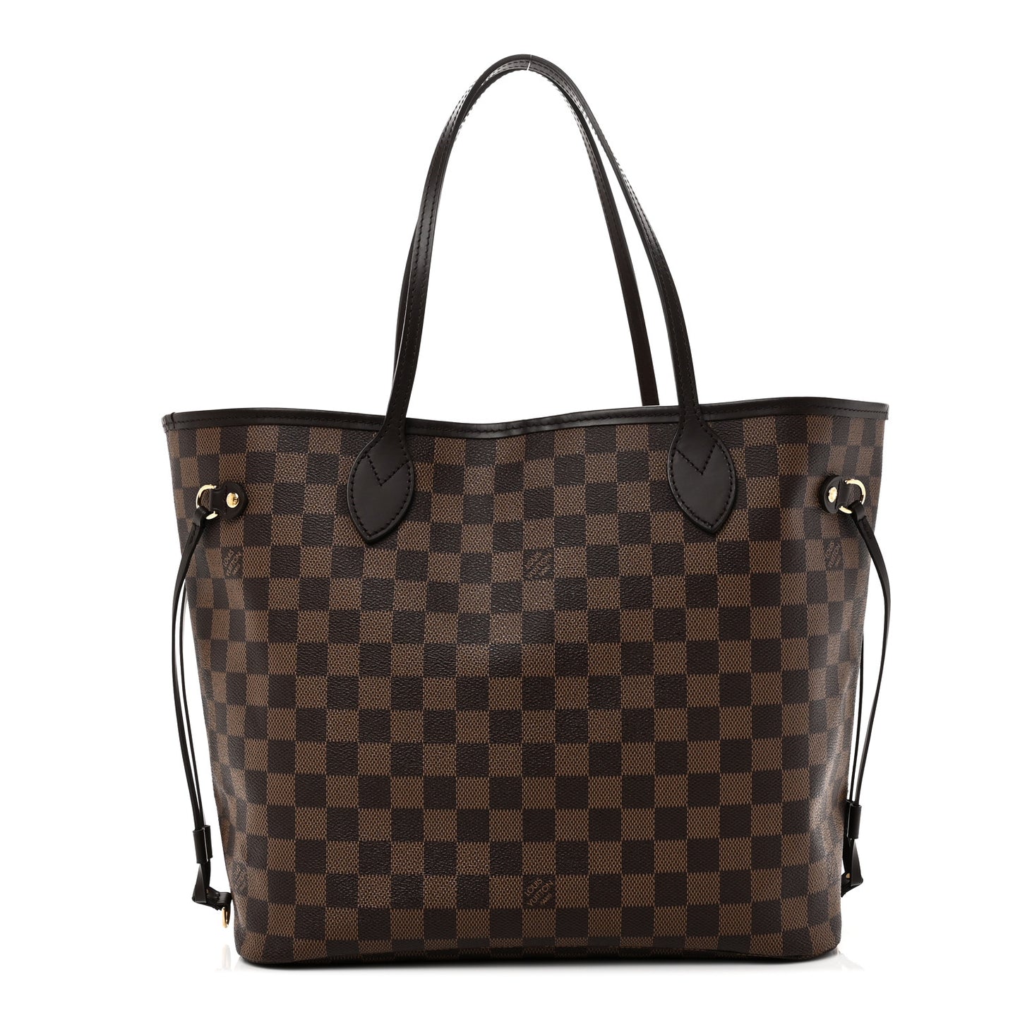 Damier Ebene Neo Neverfull MM Rose Ballerine