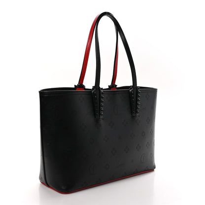 Christian Louboutin Calfskin Loubinthesky East West Cabata Tote Black 4 of 11