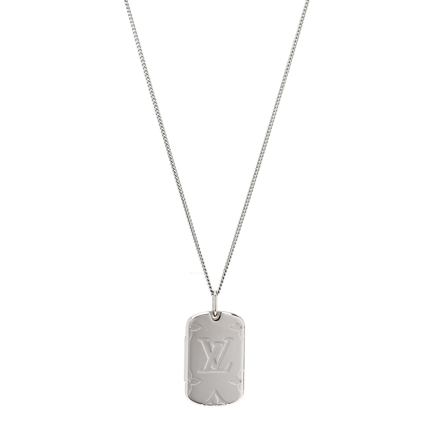 Monogram Locket Necklace