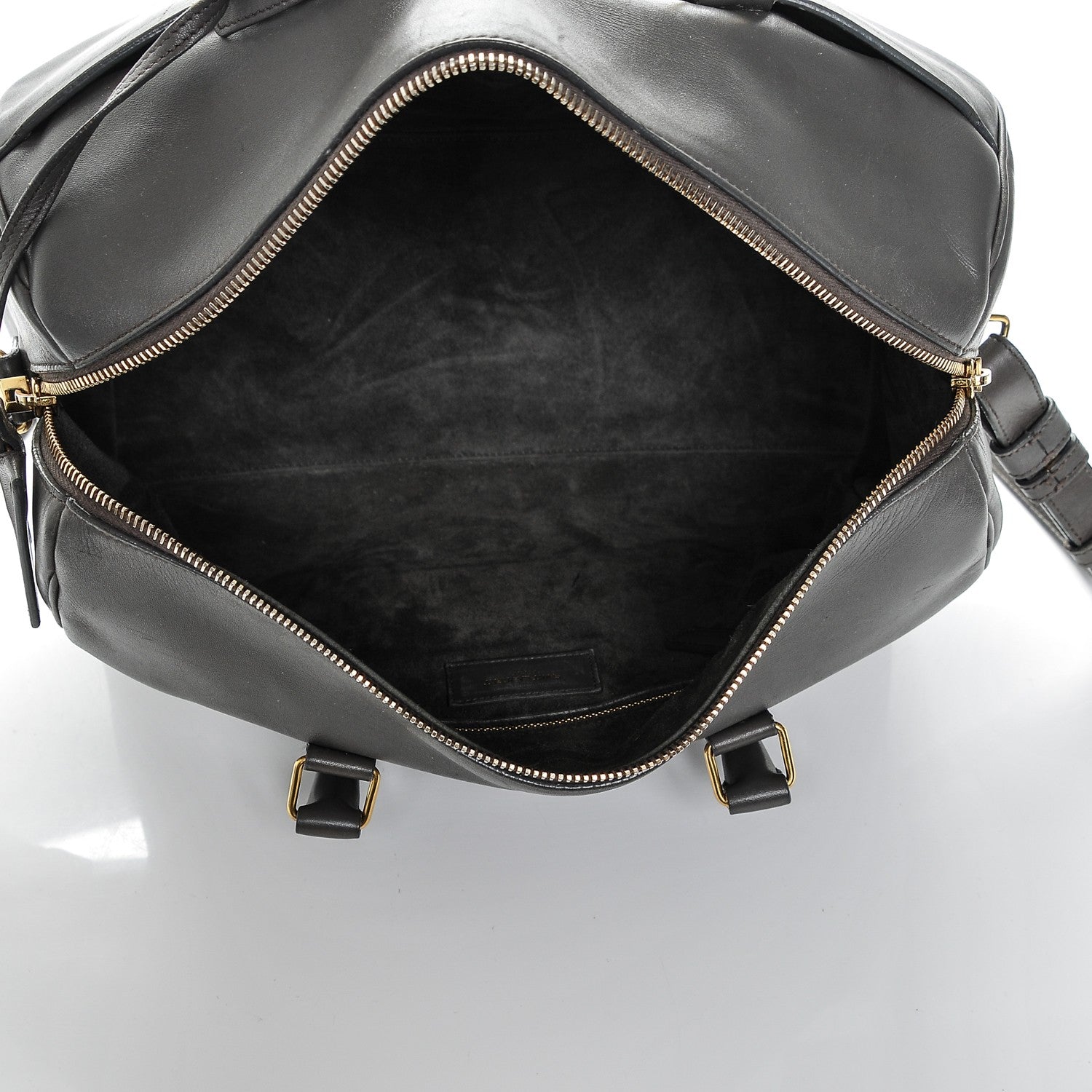 Saint Laurent Calfskin Classic Duffle 6 Earth 5 of 6