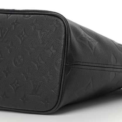 Louis Vuitton Empreinte Monogram Giant Neverfull MM Black 10 of 10