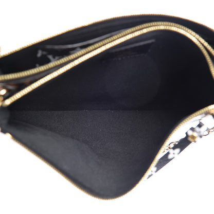 Louis Vuitton Monogram Giant Jungle Pochette Double Zip Black 6 of 10