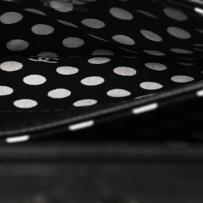 Chanel Lambskin Quilted Pearl CC Chanel Flap Card Holder Black 7 of 10