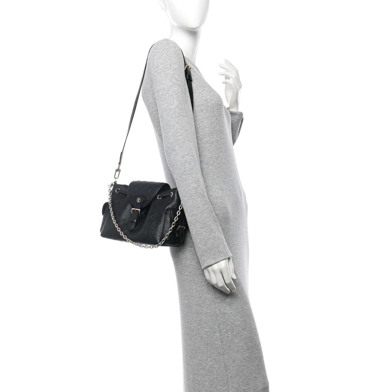 Louis Vuitton Calfskin Miniglam Bold Odyssee Black 2 of 10