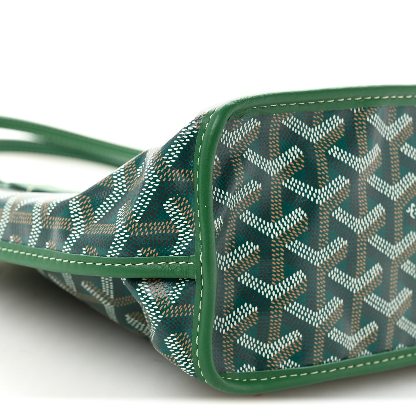 Goyardine Reversible Mini Anjou Green