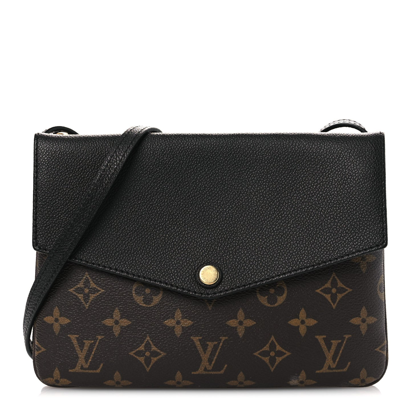 Monogram Twice Pochette Black