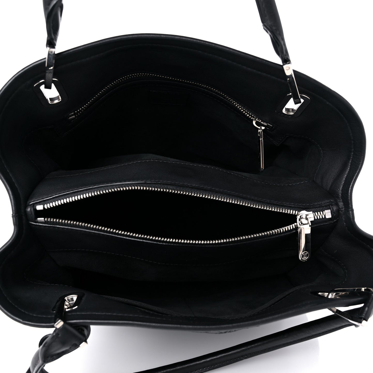 Monogram Lambskin Antheia Lilia PM Black