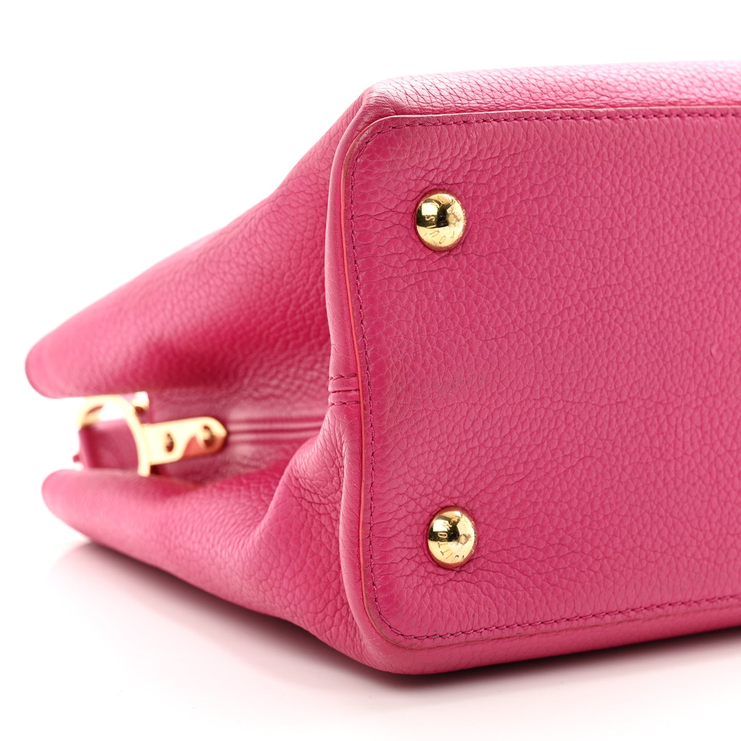 Taurillon Capucines MM Hibiscus Flamingo